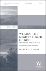 We Sing the Mighty Power of God TTBB choral sheet music cover